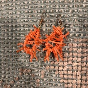 Vintage Coral Earrings